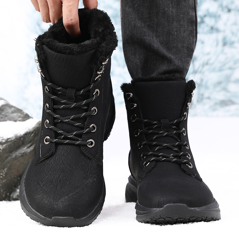 Crossfit Outdoor - Men Winter Snow Boots for Waterproof