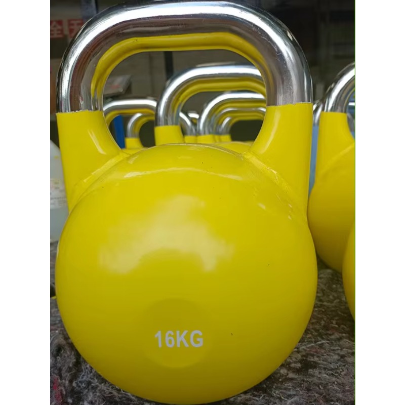 Crossfit Training - Professional Solid Steel Competition Kettlebell for