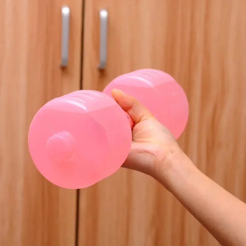 Crossfit No Equipment - Bodybuilding Water Dumbbell Weight Dumbbells Slimming