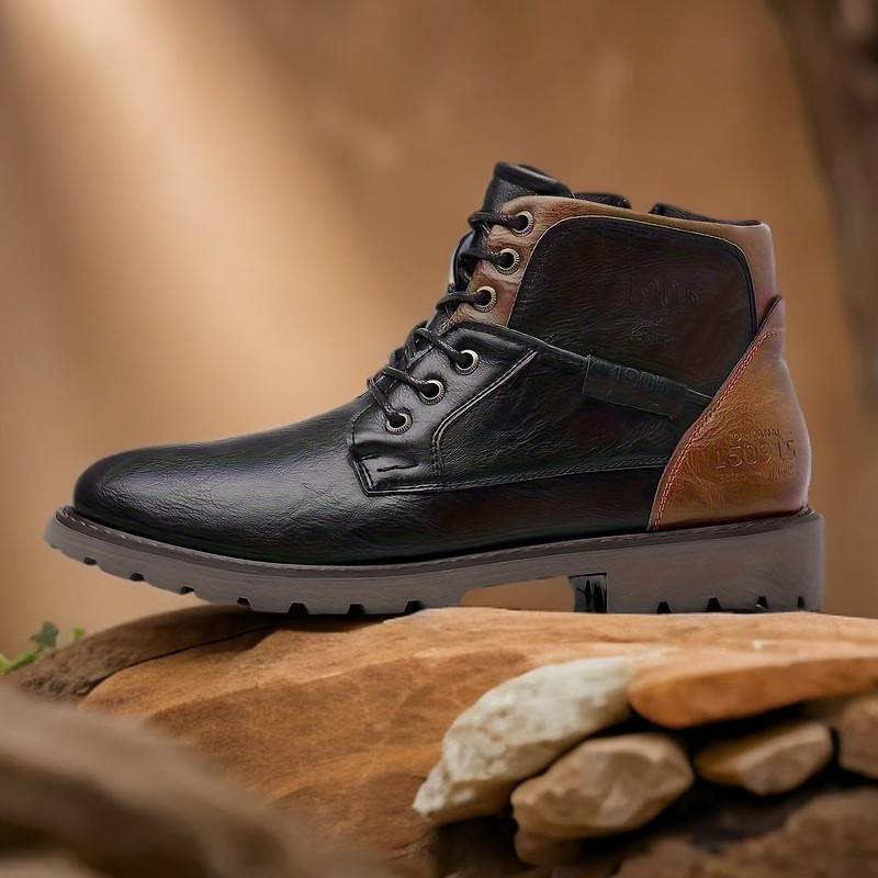 Leather Men Ankle Boots Plus S - đánh giá và giá Crossfit Outdoor
