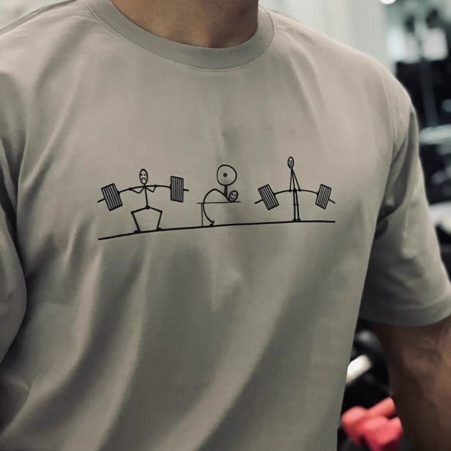 Men's Gym Workout Stick Figure - đánh giá và giá Crossfit Mayhem