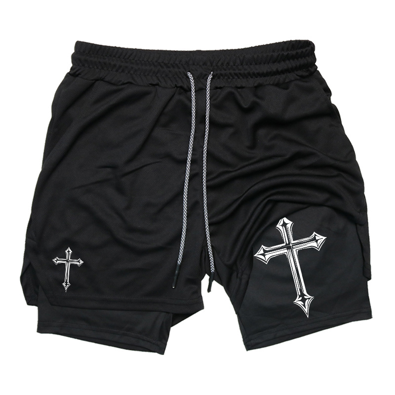 Cross Print 2-in-1 Workout Run - đánh giá và giá Crossfit Gym Gear