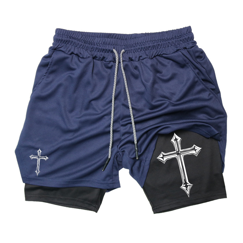 Cross Print 2-in-1 Workout Run - đánh giá và giá Crossfit Gym Gear
