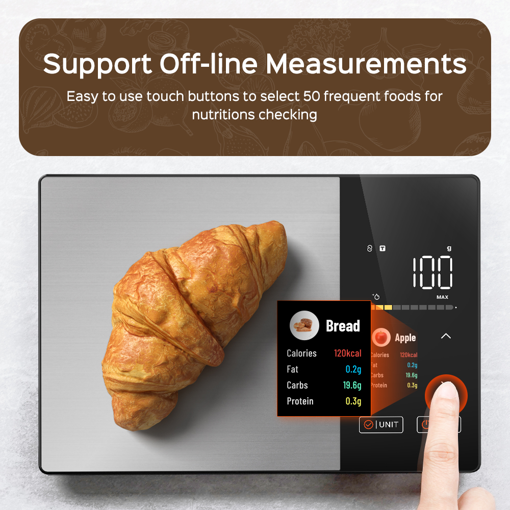 Smart Kitchen Scale Connects t - đánh giá và giá Crossfit Training