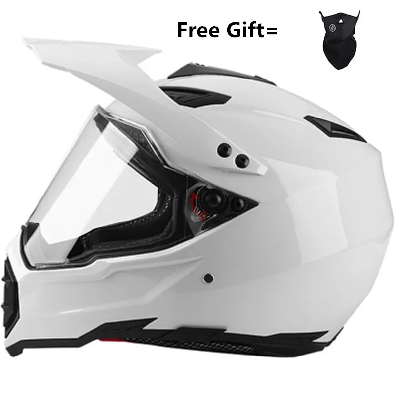 Gloss White Full Face Motorcyc - đánh giá và giá Crossfit Full Gear