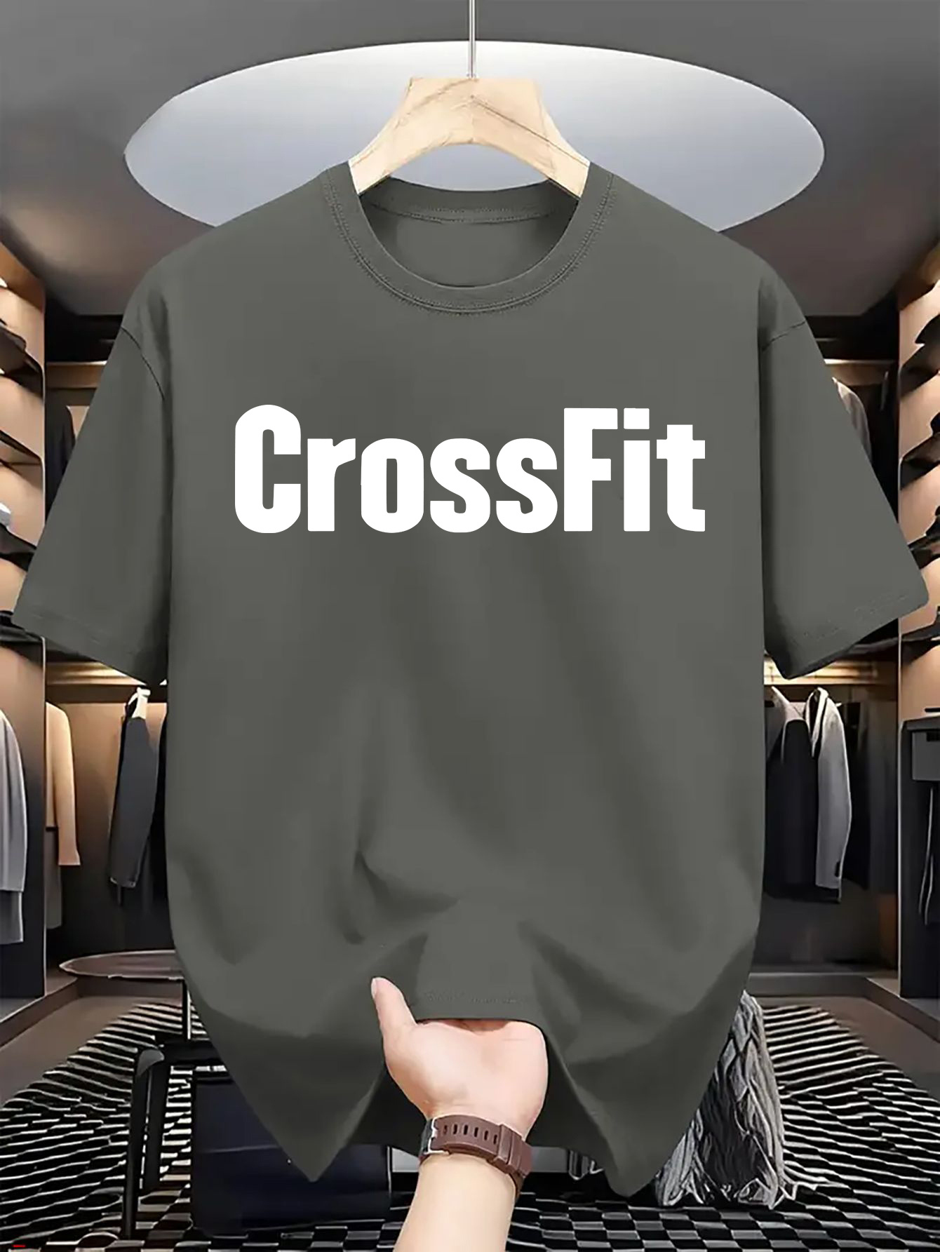 Men's Summer 100% Cotton Casua - đánh giá và giá Crossfit Mayhem