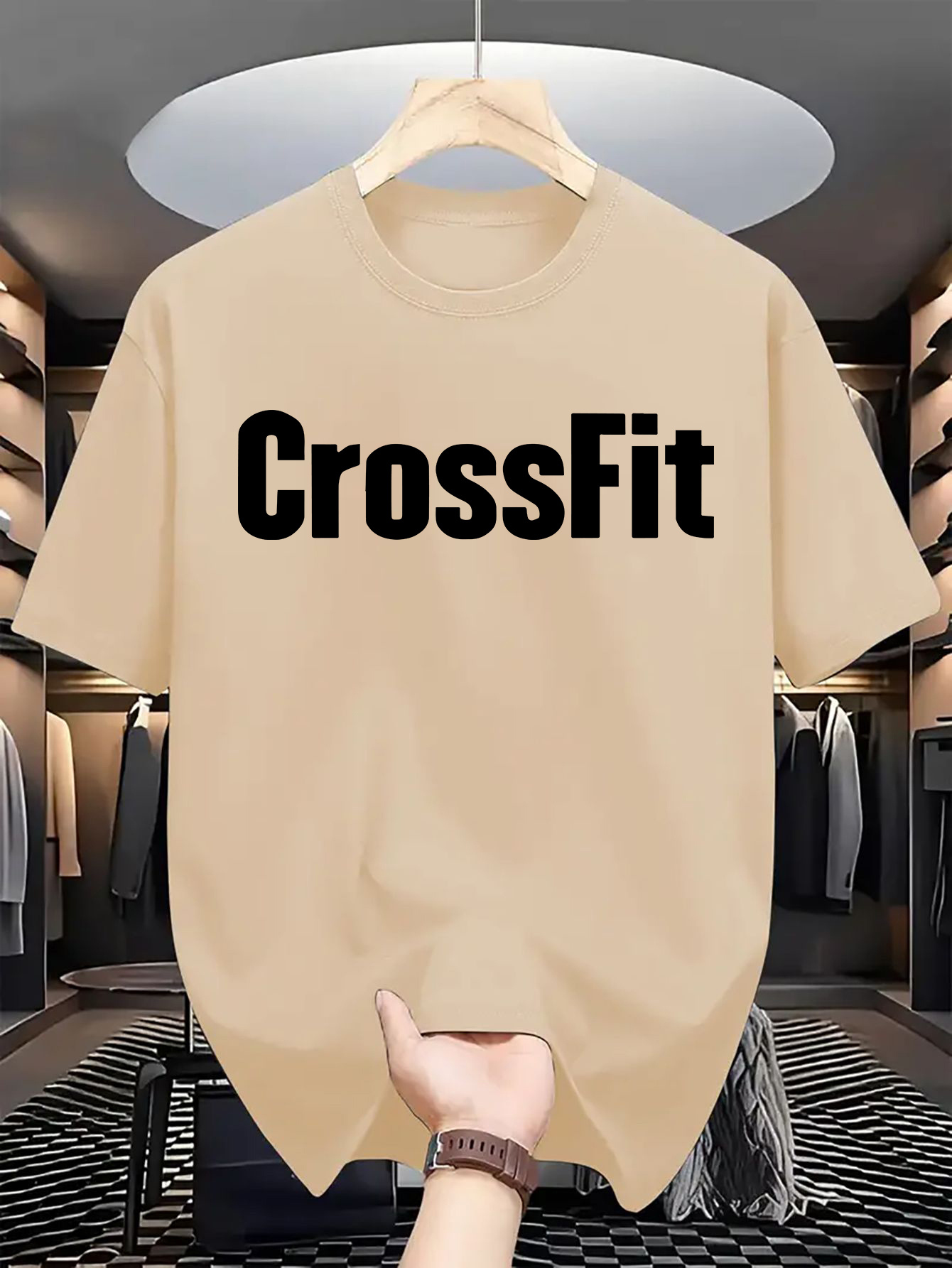 Men's Summer 100% Cotton Casua - đánh giá và giá Crossfit Mayhem