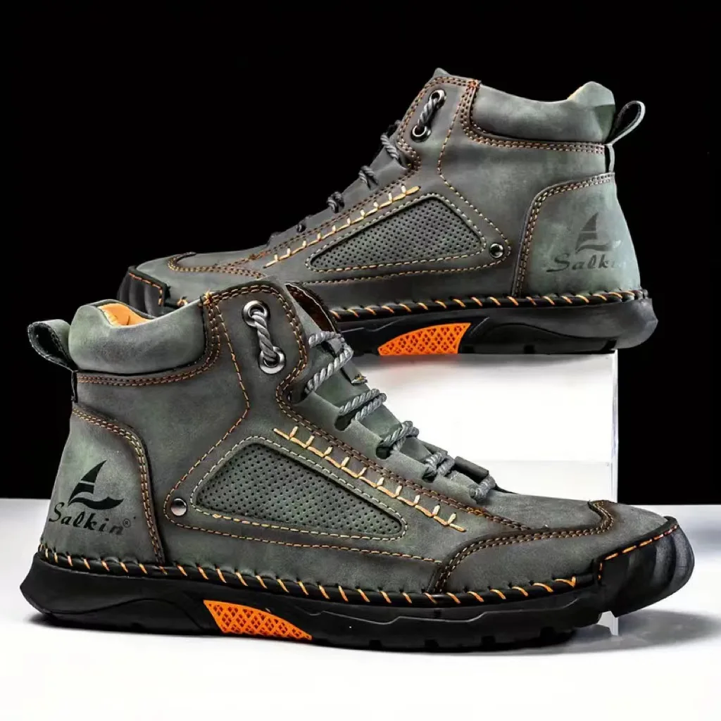 Men's Hand-stitched Boots Plus - đánh giá và giá Crossfit Outdoor