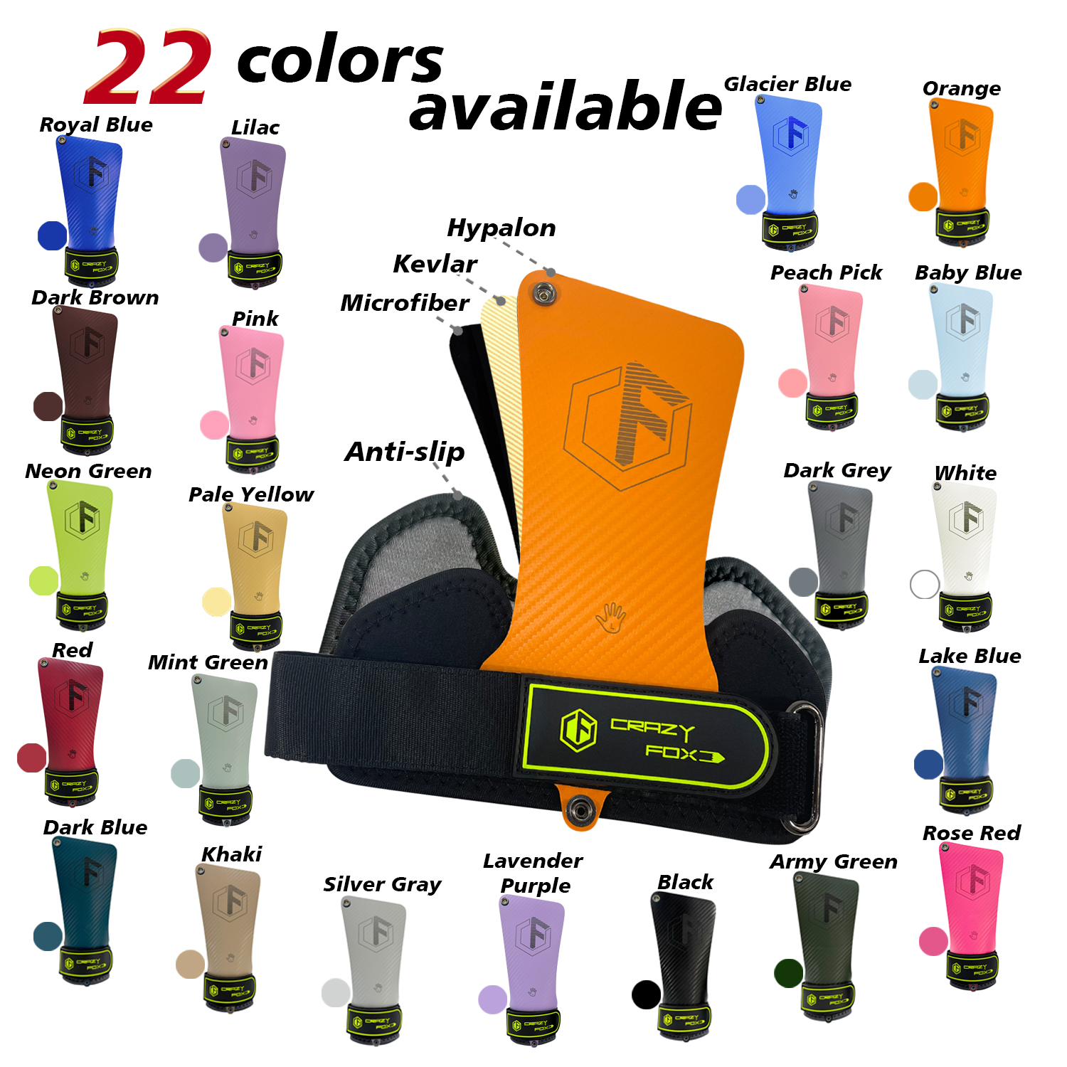 Natural Rubber Anti‑Slip Palm  - đánh giá và giá Crossfit Gym Gear